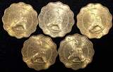 50 Centimos Paraguay Aluminum-Bronze 1953  25mm UNC KM# 28 RANDOM PICK (1 Coin)