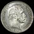 4 Skilling Rigsmont DENMARK Christian IX Silver 1870 CS  ch.UNC KM# 775.2 (722)