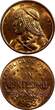 1 Centesimo Panama Bronze 1968  UNC/BU RED KM# 22 RANDOM PICK (1 Coin) (23 783)