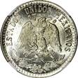 20 Centavos Mexico ESTADOS UNIDOS MEXICANOS Silver 1921 M  NGC MS65 BU KM# 438