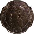10 Centimes FRANCE Napoleon III Bronze 1853 BB  NGC UNC DETAILS KM# 771.3 (11)