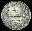 4 Skilling Rigsmont DENMARK Christian IX Silver 1870 CS  ch.UNC KM# 775.2 (722)
