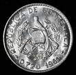 10 Centavos GUATEMALA Silver 1961  ch.UNC Mint Luster KM# 262 (27 828)