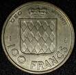 100 Francs MONACO Rainier III 1956  Paris Mint UNC Toned KM# 134 (24 160)