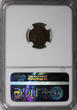 Bronze SWEDEN Oscar I  1858 1/2 Ore NGC MS63 BN BROWN KM# 686 (037)