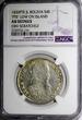 4 Soles BOLIVIA Silver 1830 PTS JL  NGC AU DETAILS Light Toned KM# 96a.2 (114)