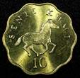Finland 10 Senti Tanzania Nickel-Brass 1984  Zebra UNC KM# 11 RANDOM PICK (1 COIN)