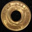 United Kingdom 1 Cent East Africa Elizabeth II Bronze 1956 H  GEM BU Heaton