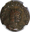 Denarius 253 -268 AD ROMAN.Gallienus AD 253-268 BI Double- / Rev. Victoria NGC (021)