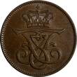 Bronze Denmark Frederik VIII  1907 VBP GJ 2 Ore Ch UNC KM# 805 (15 048)