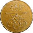 Bronze Denmark Frederik VIII  1907 VBP; GJ 5 Ore UNC Condition KM# 806 (23 804)