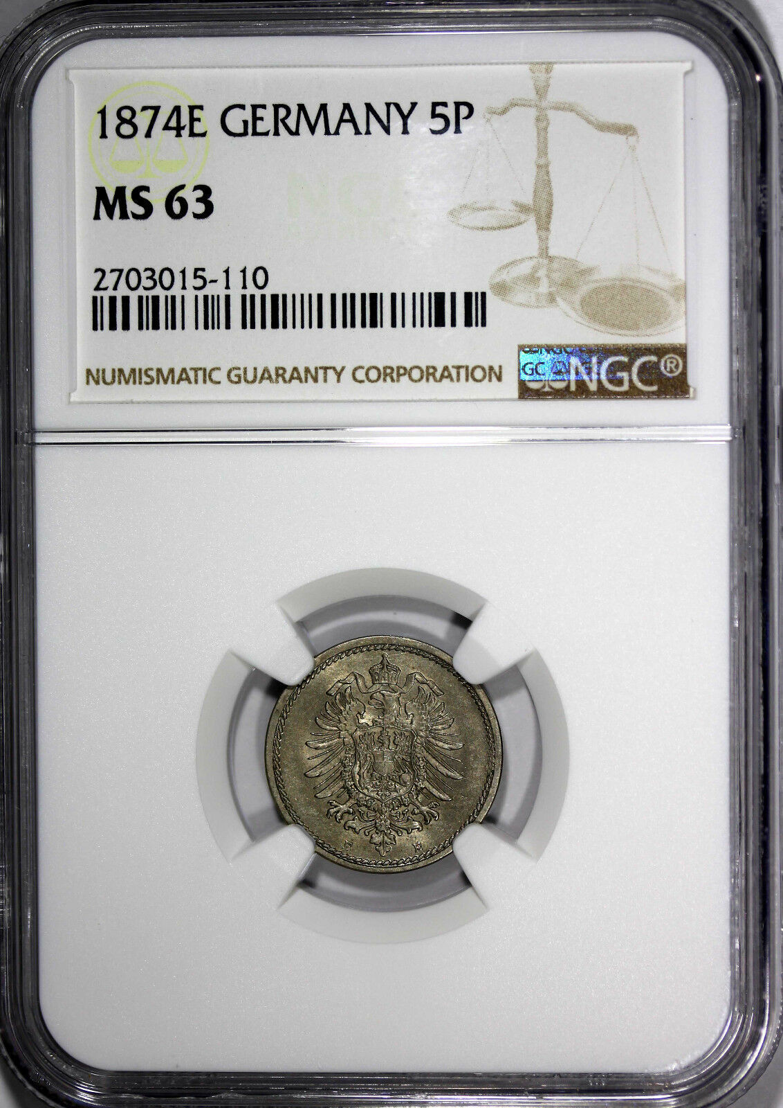PCGS SP63 イギリス 1833年 メダル 「スペシメン」「最高スコア