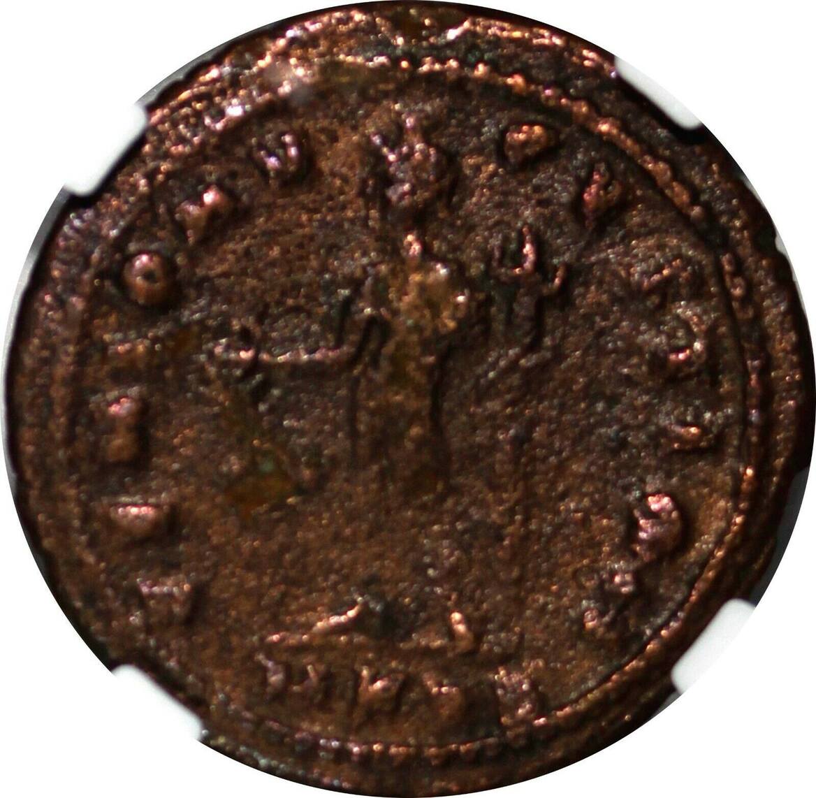 Nummus 310-313 AD ROMAN Maximinus II AD 310-313 Bi Redused / GENIUS NGC