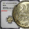 Denmark Ore 1913 Denmark .Christian X Silver 1913 VBP GJ 25 Ore NGC MS64... 65.00 US$  +  5.00 US$ shipping