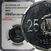 Dominican Republic 25 Pesos 2015 DOMINICAN REPUBLIC 2015  NGC MS63 Grego... 357.15 元  ＋  107.15 元 运费