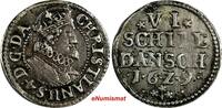 Denmark 6 Skilling 1629 Denmark Christian IV Silver 1629  Dansk SCARCE K... 265.00 US$ free shipping