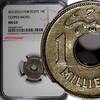 Egypt 1 Millieme 1938 Egypt Farouk AH1357//1938  NGC MS63 1 YEAR TYPE SC... 678.59 元  ＋  107.15 元 运费