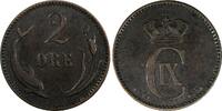 Denmark 2 Øre 1891 Denmark Christian IX Bronze 1891 CS  21mm KM# 793.1 (... 8.00 US$  +  5.00 US$ shipping