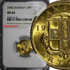 Jamaica 1 Farthing 1945 Jamaica George VI Nickel-Brass 1945  NGC MS64 Mi... 50.00 US$  +  5.00 US$ shipping