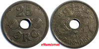 Denmark Ore 1942 Denmark Christian X Zink 1942 N; GJ 25 Ore WWII XF Cond... 15.00 US$  +  5.00 US$ shipping