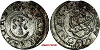 Sweden Solidus LIVONIA Riga Occupation Christina of Sweden Silver (16)52 UNC KM21 (783) -