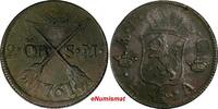 Sweden Ore SWEDEN Adolf Frederick Copper 1761 S.M. 2 Ore Mintage:422,000 KM#461 (14 629) -
