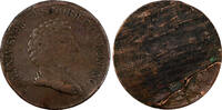 Sweden 1 Skilling Sweden Carl XIV Johan ''Split Flan'' MINT ERROR SCARCE KM# 642 (850) -