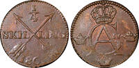Sweden 1/4 Skilling SWEDEN Gustaf IV Adolf Copper 1806 Avesta mint AU KM# 564 (21 010) -