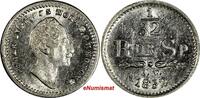 Sweden 1/32 Riksdaler Sweden Oscar (1844-1859) Silver 1852 AG Mint Luster KM# 681 (078) -