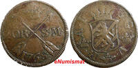 Sweden Ore Sweden Adolf Frederick Copper 1768 2 Ore, S.M. Low Mintage-168,000 KM#461 (57) -