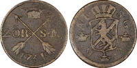 Sweden Ore SWEDEN COPPER Adolf Frederick 1751 2 Ore S.M.Mintage353,000 SCARCE KM# 461 (377) -