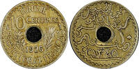 Tunisia 10 Centimes 1926 Tunisia Muhammad VI 1345 (1926)  ch.XF Toning K... 285.72 元  ＋  107.15 元 运费