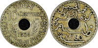 Tunisia 10 Centimes 1926 Tunisia Muhammad VI 1345 (1926)  Toning KM# 254... 142.86 元  ＋  107.15 元 运费