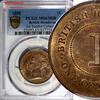 Honduras 1 Cent 1885 British Honduras Bronze 1885  PCGS MS63 RB Mintage-... 395.00 US$ free shipping