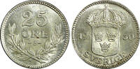 Sweden 25 Öre Sweden Gustaf V Silver 1930 G aUNC KM# 785 (22 052) -