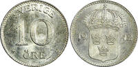 Sweden 10 Öre SWEDEN Gustaf V Silver 1942 G Last Year KM# 780 (22 132) -