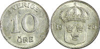 Sweden 10 Öre SWEDEN Gustaf V Silver 1936 G Long''6'' UNC KM# 780 (22 140) -