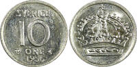Sweden 10 Öre Sweden Gustaf VI SILVER 1956 UNC KM# 823 (22 093) -