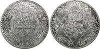 Morocco 1/2 Rial 1918 Morocco Yusuf Silver 1336 (1918)  aUNC 31,7 mm Y# ... 427.92 元  ＋  106.98 元 运费