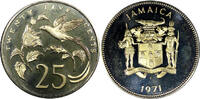Jamaica 25 Cents 1971 JAMAICA 1971 FM  32.3 mm KM# 56 (22 646) Uncertified 7.95 US$  +  5.00 US$ shipping