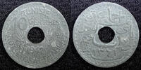 Tunisia 10 Centimes 1942 TUNISIA Zinc 1942  WWII Issue HIGH GRADE KM# 26... 142.50 元  ＋  107.15 元 运费