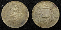 Guatemala 1 Real 1901 Guatemala 1901 H  Heaton and Sons KM# 177 (22 631)... 10.00 US$  +  5.00 US$ shipping