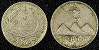 Guatemala 1/4 Real 1900 GUATEMALA Copper-Nickel 1900 H  Heaton Mint Tone... 10.00 US$  +  5.00 US$ shipping