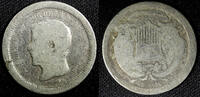 Guatemala Real 1868 Guatemala Silver 1868 R  Rafael Carrera Mintage-87, ... 10.00 US$  +  5.00 US$ shipping