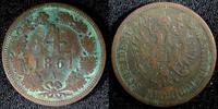 Austria 4 Kreuzer 1861 AUSTRIA Franz Joseph I Copper 1861 A  KM# 2194 (2... 8.95 US$  +  5.00 US$ shipping