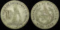 Guatemala 10 Centavos GUATEMALA Silver 1928 Royal British Mint KM# 239.2 (24 576) -