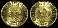 Guatemala 1 Centavo 1990 Guatemala Bartolome de las Casas Brass 1991  UN... 5.00 US$  +  5.00 US$ shipping