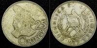 Guatemala 25 Centavos 1977 GUATEMALA Copper-Nickel 1977  KM# 278.1 (24 6... 5.00 US$  +  5.00 US$ shipping