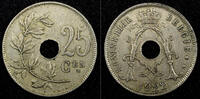 Belgium 25 Centimes 1922 BELGIUM Albert I Copper-Nickel 1922  Legend in ... 5.00 US$  +  5.00 US$ shipping