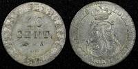 French Guiana 10 Centimes 1846 French Guiana Louis Philippe I Silver 184... 95.00 US$  +  5.00 US$ shipping